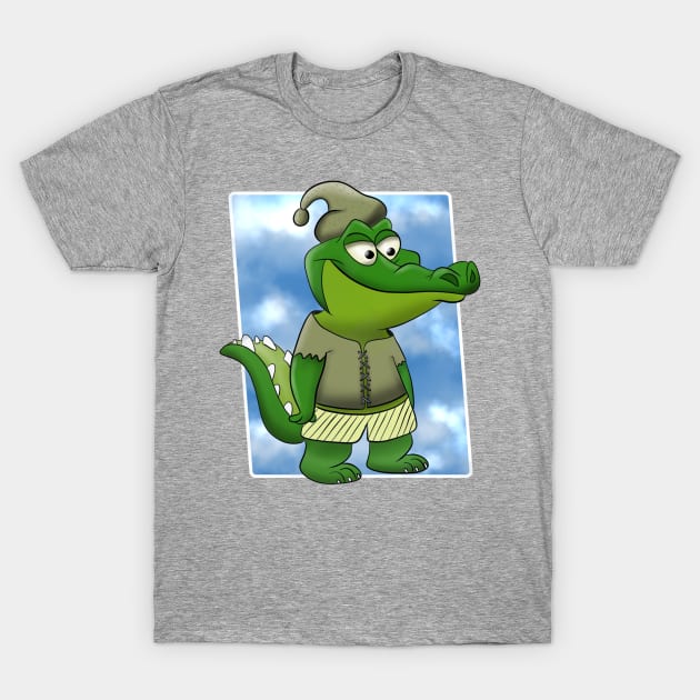 Sleepygator T-Shirt by thearkhive